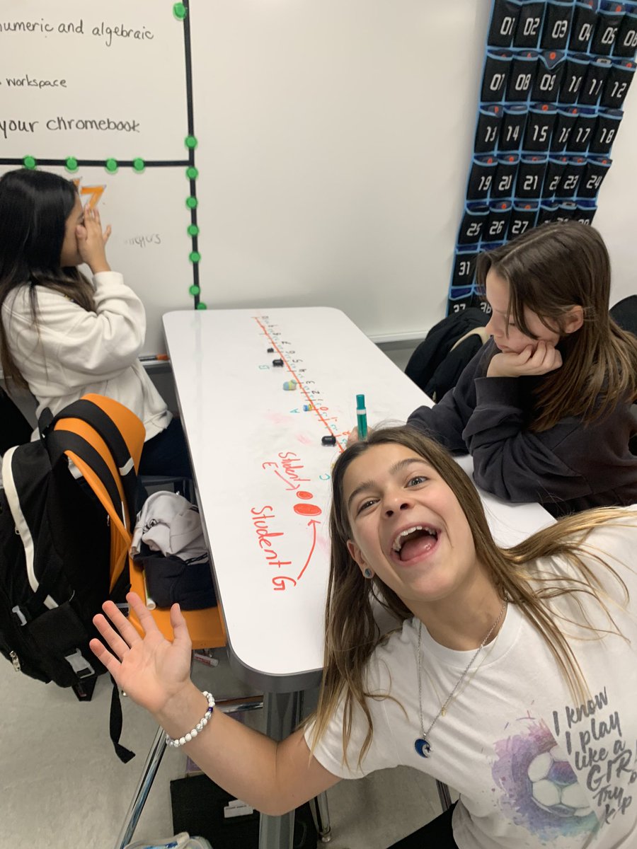 Graphing Integers using my daughter’s old TsumTsum characters is always a hit! It’s funny to see which characters they want the most for their group to graph. #Itsagrizzlything Oh the faces of 6th graders! 😂