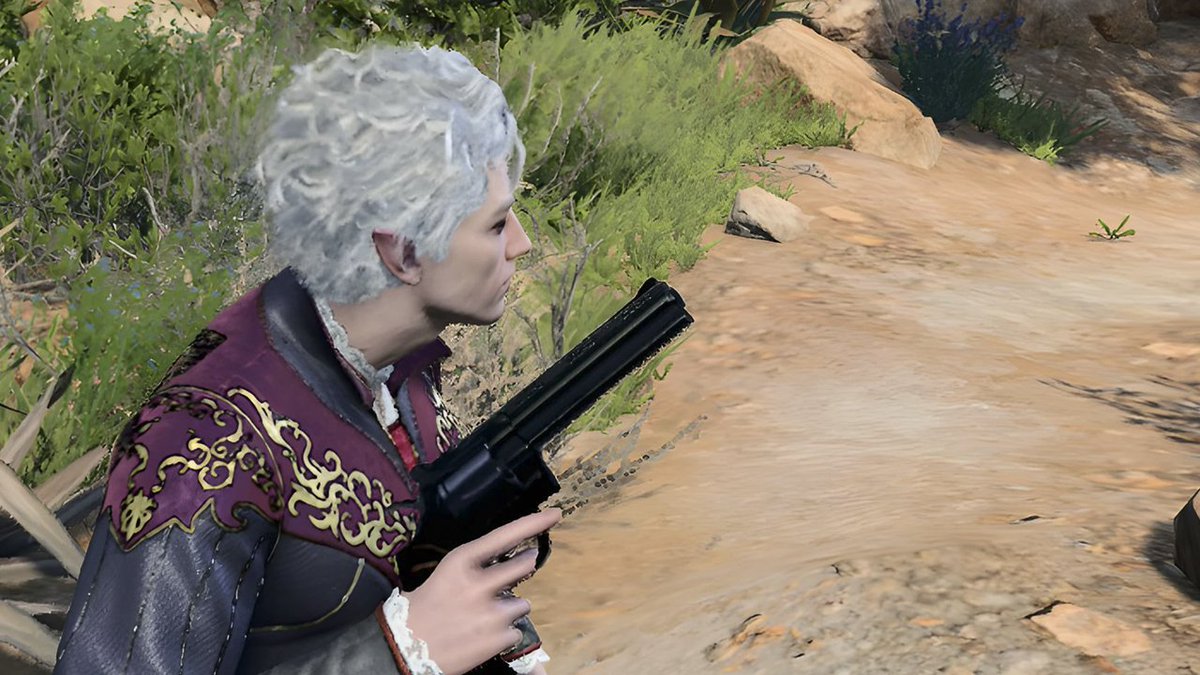 Baldur's Gate 3 modders won't stop giving Astarion guns. bit.ly/41Tx1Cz