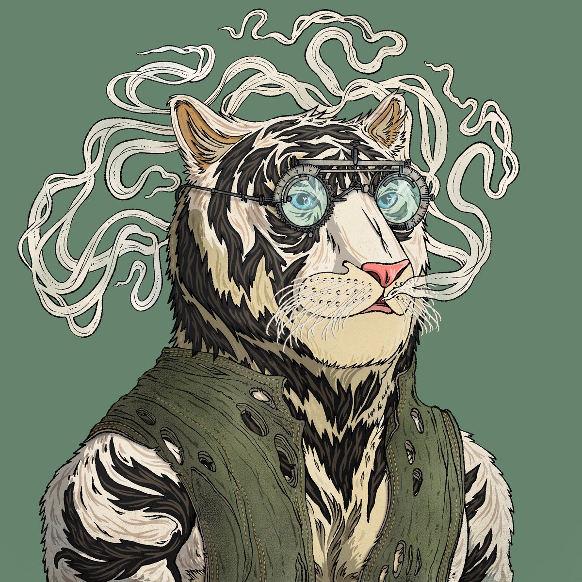 Have you been loving your jpegs? Or flippen em 🤧 The best art on Solana is @Kromes_io They move in silence, what else would expect from big Cats?