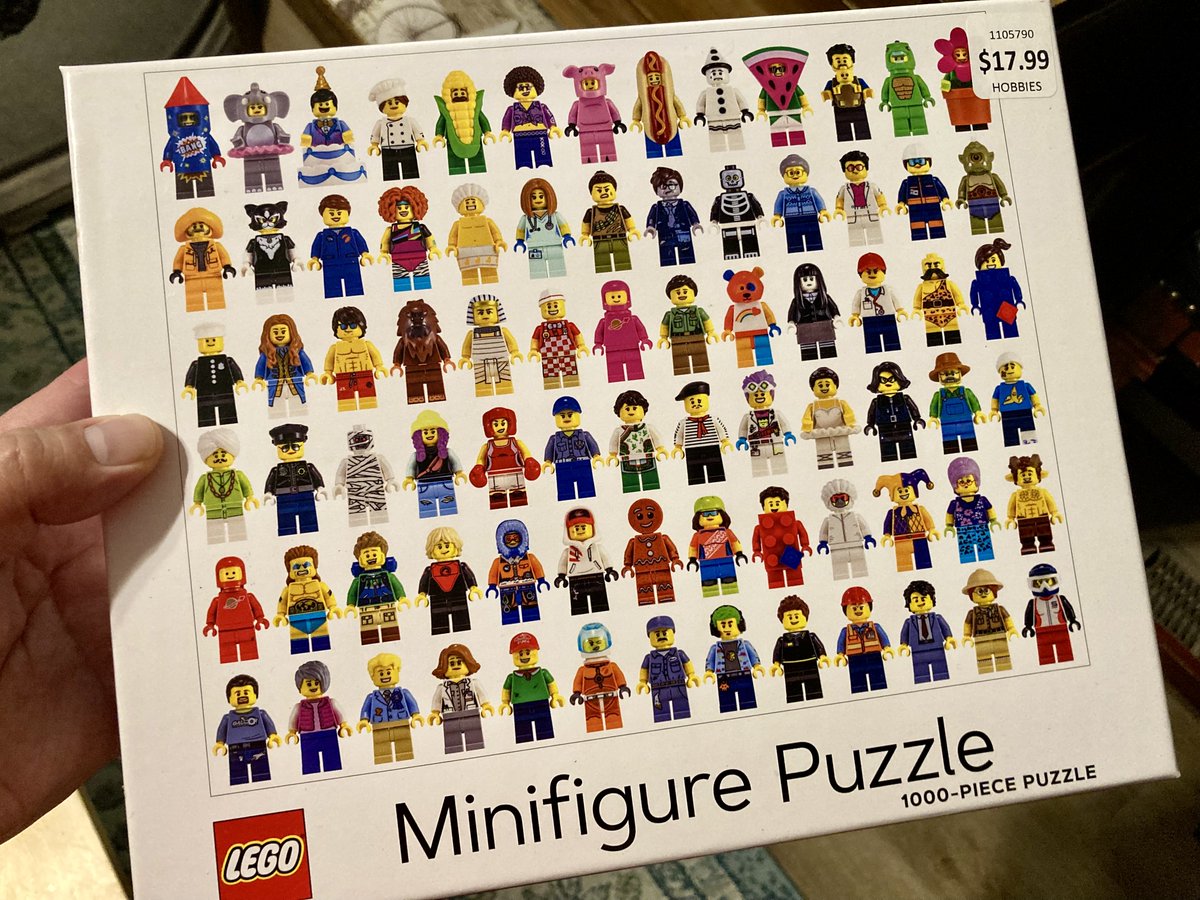 As Puzzles Go...It's A Good One
.
.
.
.
.
#PicOfTheDay #LegoPuzzle #GoodPuzzle #ChristmasGift #FamilyOfPuzzlers
