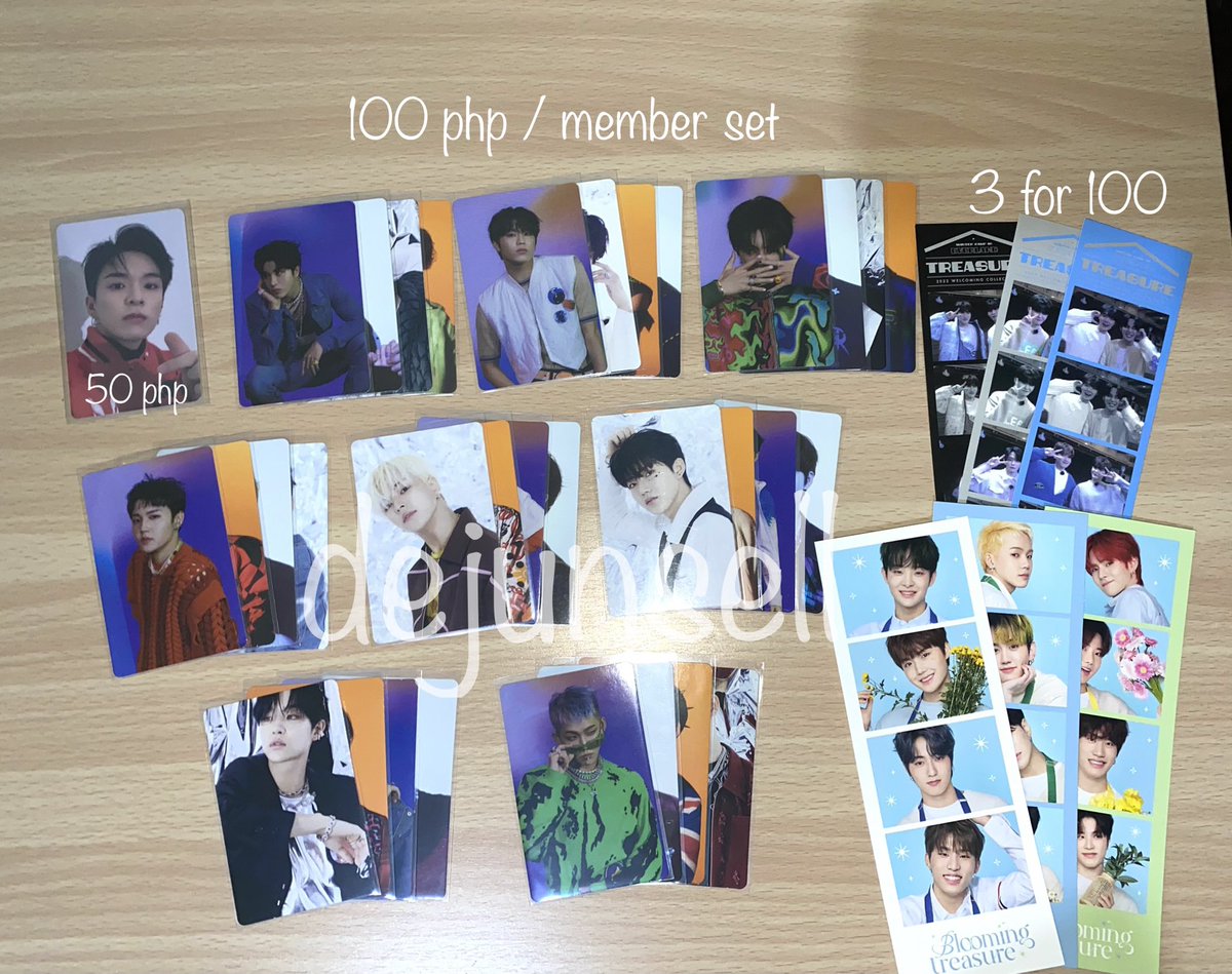 dejunsell's tweet photo. wts | lfb | ph ☺︎  | #dejunsells

quitting sale! 

ෆ treasure photocards, mostly yosahi ෆ

| most of them are in mint condi; some have minimal flaws | prices are in the photos ·ᴗ·

mop: maya, gcash, bpi
mod: shapi co, jnt direct

dm me for more inquiries! ◡̈ https://t.co/75IJD8t6qG