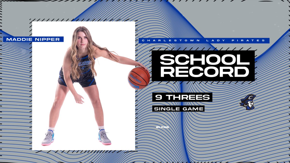 Maddie Nipper lead us to victory in tonight's match up against the Lady Cubs. She tallied up 30 points, and broke a school record hitting 9 three pointers. Congrats Maddie!!