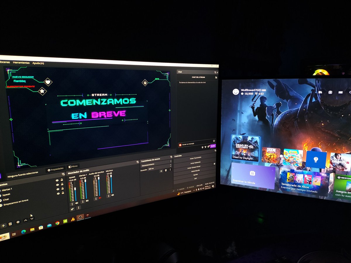 Comenzamos Stream, jugaremos un poco al Dead by daylight y después Fornite o Left 4 Dead 2, si alguien quiere jugar conmigo adelante son bienvenidos UwU ✨
#furry #furryfandom #furrycommunity #stream #Vtubers
twitch.tv/angelwolf_brave