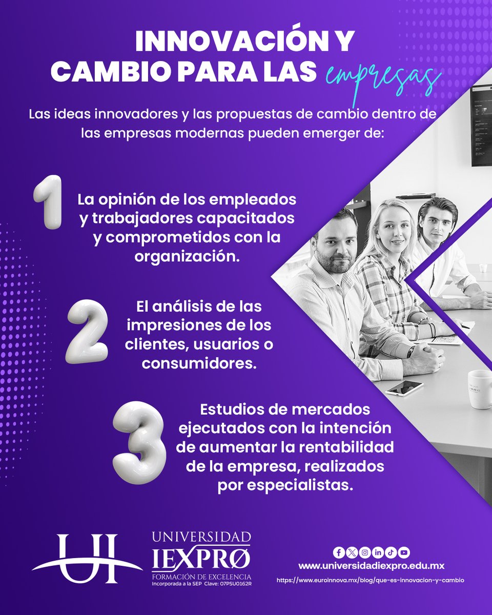 ¿Conocías estos datos sobre la innovación y cambio para las empresas? 👇

#YoSoyIEXPRO
#InnovaciónEmpresarial
#CambioEmpresarial