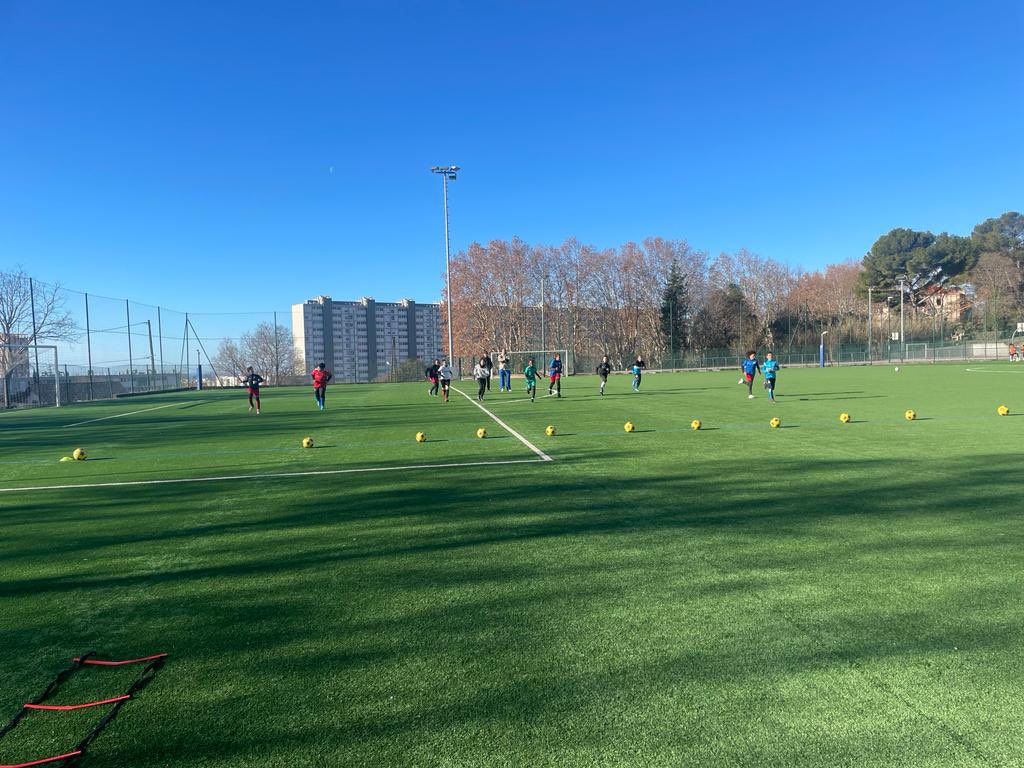 SportingAM13's tweet photo. “Good evening everyone, what is Sporting Athletico Marseille all about?
•18 hours of football per wee•It’s about values
•Two things:•No one is a stranger within these walls•Football for everyone, including talent detection•Christmas training camp•Kids giving their all, https://t.co/PUovt1cDgr
