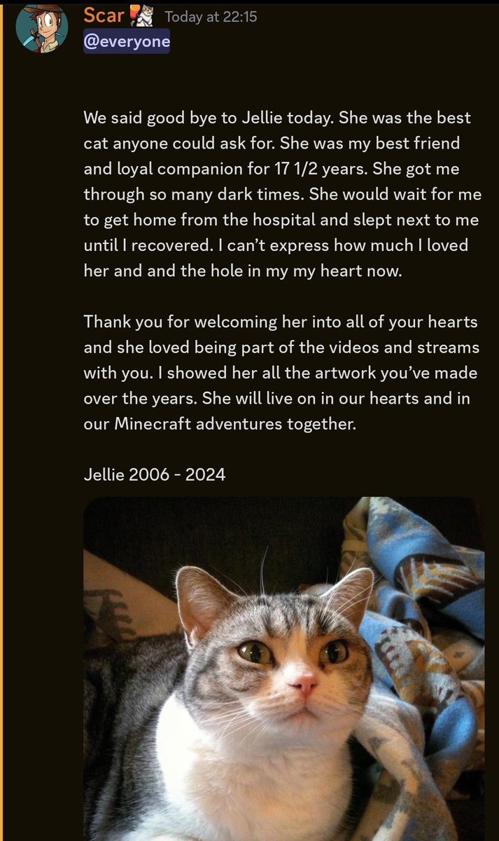 rest in peace jellie :(