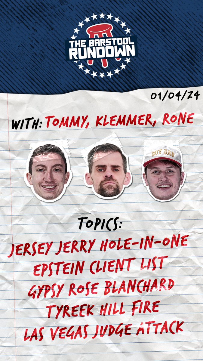 Barstool Rundown tweet media