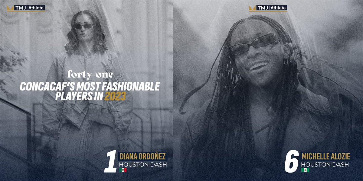 𝗜𝗺𝗽𝗿𝗲𝘀𝘀𝗶𝘃𝗲 𝘀𝘁𝘆𝗹𝗲 𝗼𝗳𝗳 𝘁𝗵𝗲 𝗽𝗶𝘁𝗰𝗵 𝗮𝘀 𝘄𝗲𝗹𝗹 ✨ Congratulations to <a href="/diana0rdonez/">Diana Ordóñez</a> &amp; <a href="/alozieee/">michelle alozie</a> on being featured in <a href="/FortyOneMagEs/">Forty-One Magazine Espanõl</a>’s Most Fashionable Women’s Players in Concacaf List for 2023😍👏🏻👏🏻