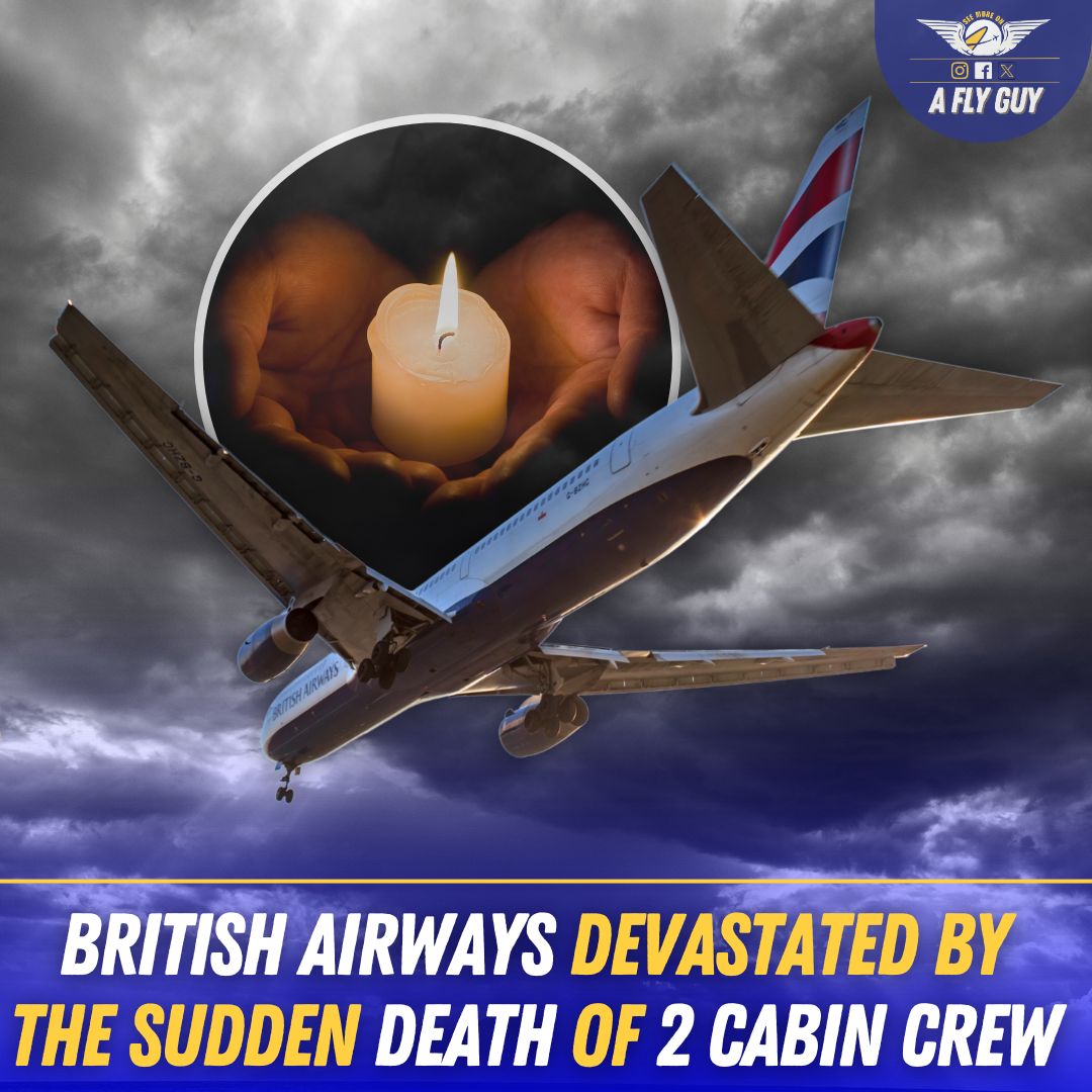 AFlyGuyTravels's tweet photo. Two British Airways Crew Die Suddenly While On Duty During Holidays. 

More Here: https://t.co/Y8zIUEHkX1

#BritishAirways #bacrew #aviation https://t.co/DcNFNkDcqJ