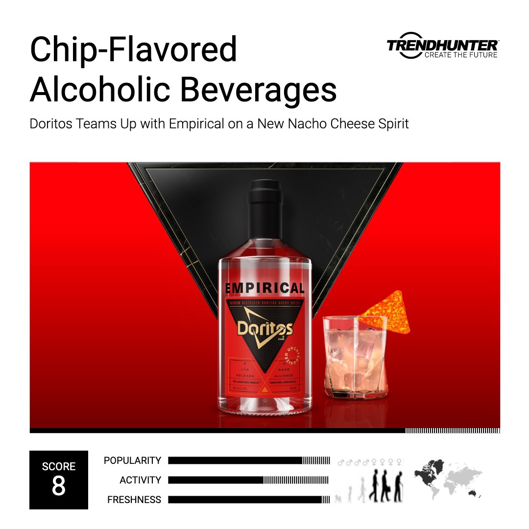 trendhunter's tweet photo. CPG brands have collaborated with breweries to produce exclusive, limited-edition products. It is clear that consumers prioritize consistency and tend to avoid taking risks when making purchases. Learn more: https://t.co/A5pIXO5PPJ #ConsumerInsight #CollaborativeBrew https://t.co/j3hJlkPgNN