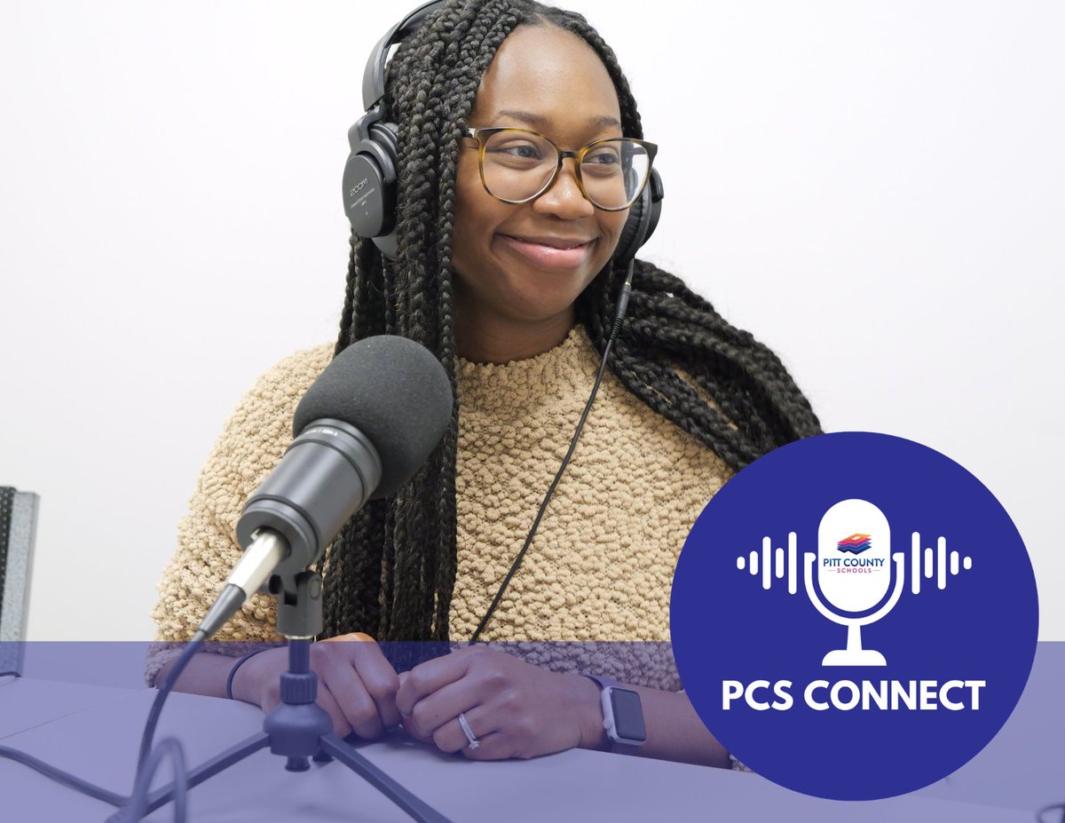 PCS_NC's tweet photo. The new year is here, and so is the fresh new episode of #PCSConnect 🎧 with 2023-24 Pitt County Schools Teacher of the Year, Mrs. VanBuskirk.

click to LISTEN: https://t.co/sqojwCu4YB

#podcast @PactolusPirates #teacherlife #greenville #NorthCarolina https://t.co/ghcMNVSLMe