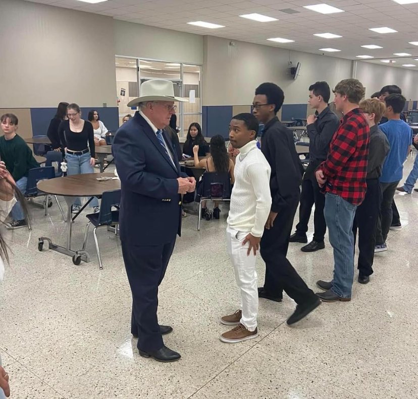 Shout out to Representative Hugh Shine for his words of wisdom at the National Honor Society Ceremony. Our families, staff and students appreciate your support!