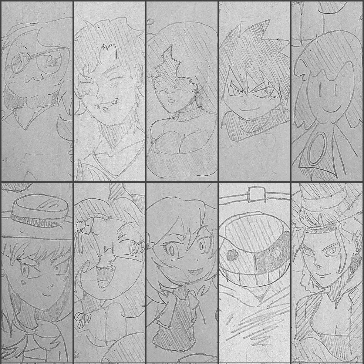 DAY 13. The Ludicrous @0Dimon0 @sillegoober @MissWolfy4 @DJRedSnapdragon @nalaniespinoza2 @DapurEca12035 @Bromicorn @Romgoeskaioken @MiltonTroyIV1 @_Alyowo_ #animeart #sketches #pencildrawing #FYP #manga #animesketch #traditionalartwork Retweets would be appreciated. 🙃