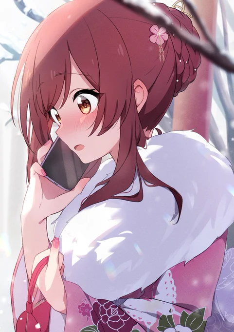 「今から初詣行こうかなって……一緒に……」 