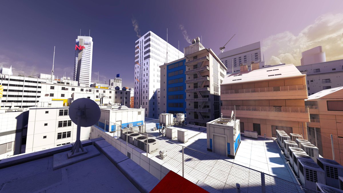 SweRAZKEN's tweet photo. Grabbed Mirror's Edge for 2€ on the Steam Sale. 
It's kinda crazy how good this game looks. 
Phenomenal atmoshpere &amp; design language.
#MirrorsEdge https://t.co/CYAWxJJmRO