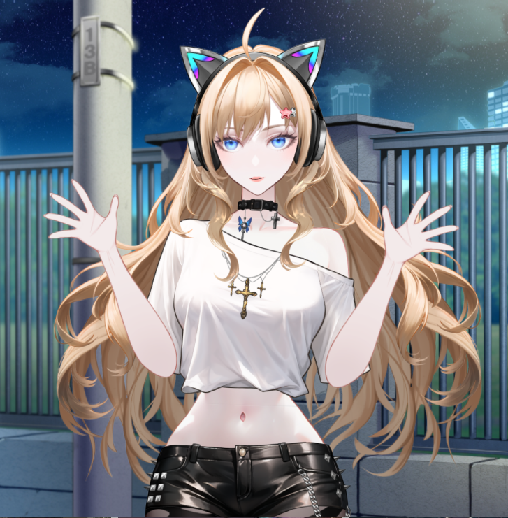PeachesThatCat's tweet photo. @RiiKami Here is my Human model ver! https://t.co/FKFCZZfVzu
