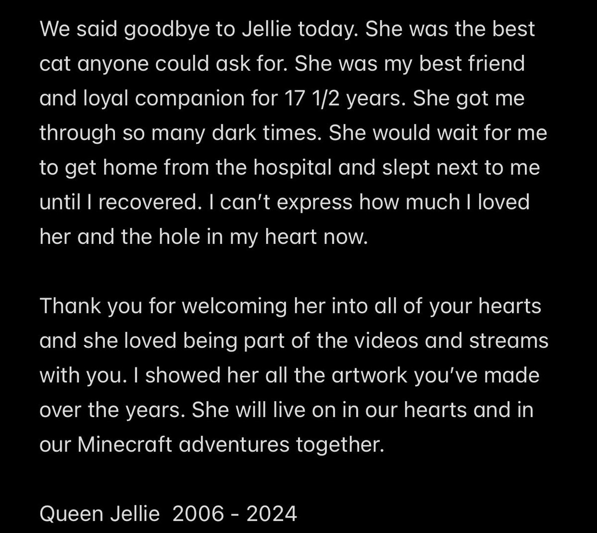 GTWScar's tweet image. Jellie ❤️