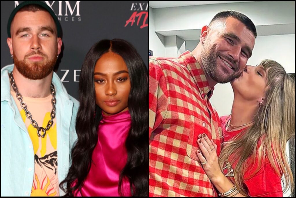 BSO's tweet photo. Kayla Nicole Shows Off New Look While Speaking on Her New Quest for Love After Her Boyfriend of 5 Years Travis Kelce Left Her For Some Billionaire Milk in Taylor Swift (Photos) https://t.co/MWnBiS4ikm https://t.co/QsJ9ataTit