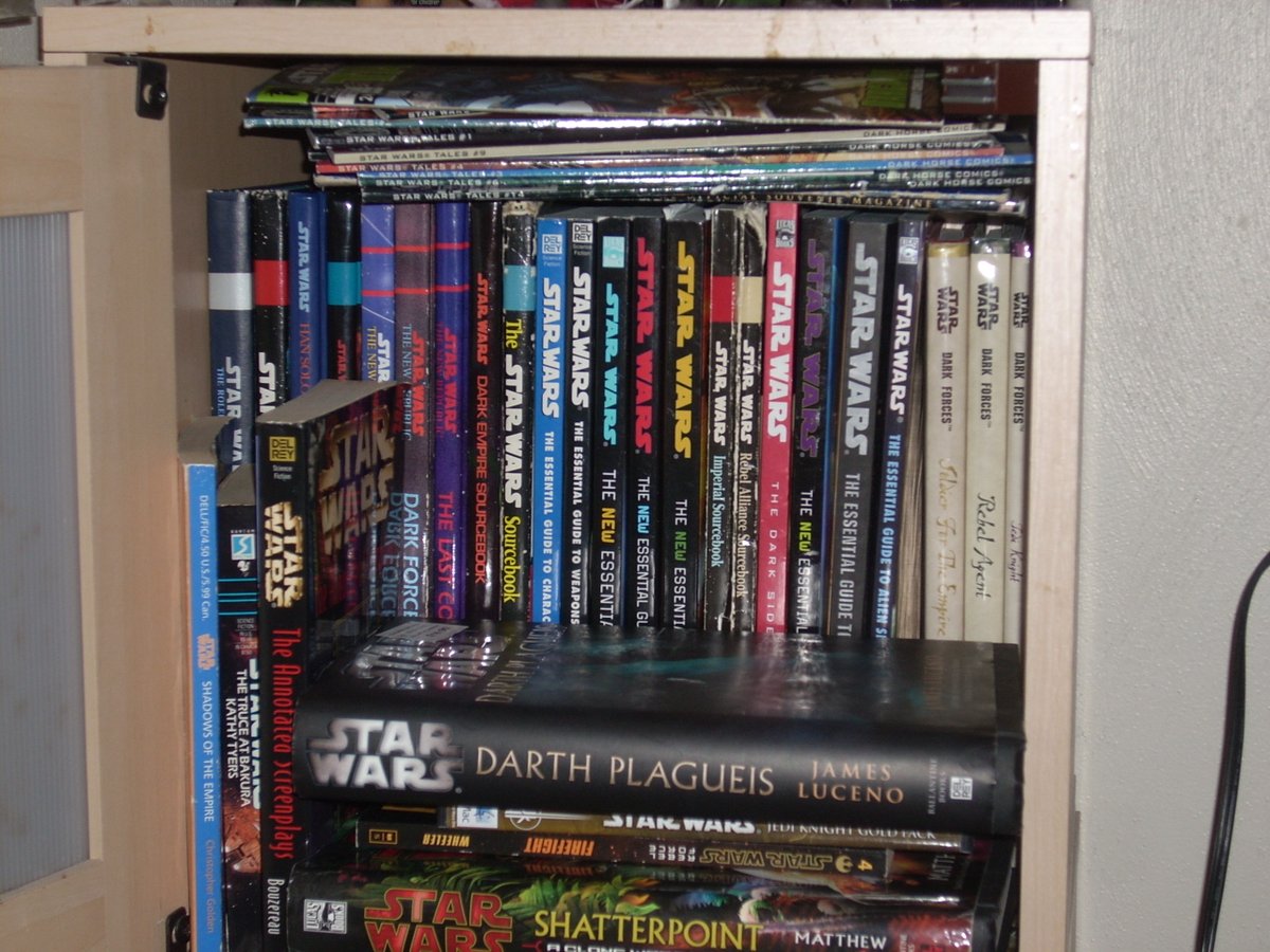 SWForce4EU's tweet photo. Just a sample.   This isn't about pride, but its a simple fact. People like me that spent so much on merch like this are why Star Wars was so valuable even when there were no movies or TV shows in progress. And we are the ones they threw away for their false virtue signaling. https://t.co/NhmSAC0Rf2