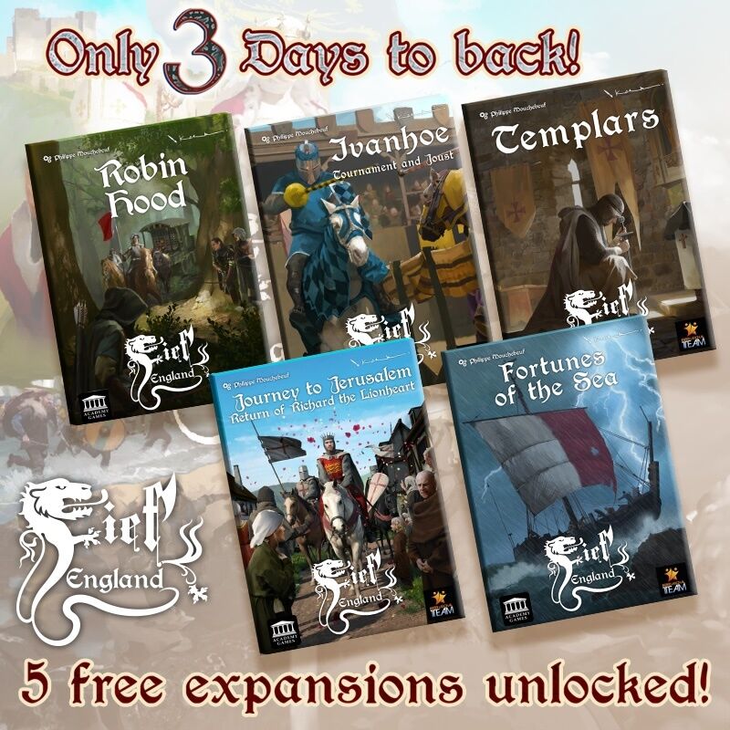 The Knights Templar is unlocked! We'll unlock the Fortification Experts set of Retainers if we get 100 new social followers on Facebook, Instagram, YouTube, X, and (new!) TikTok!
gamefound.com/projects/acade… 
Please share the campaign and let's smash those last stretch goals. Thanks!