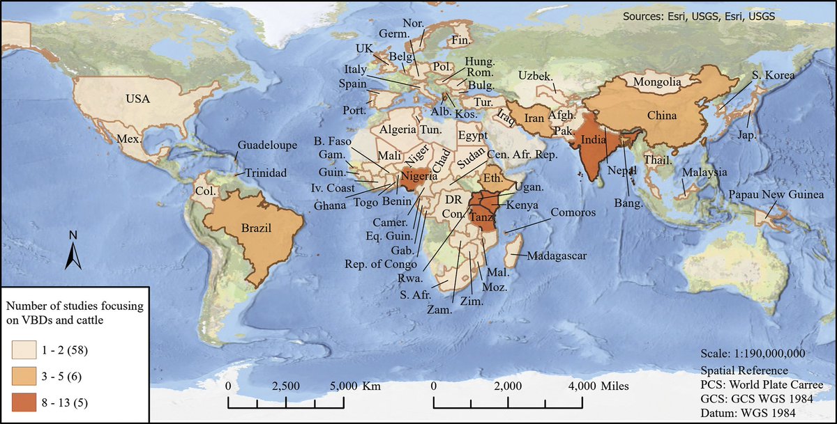 🔎 Effects of cattle on vector-borne disease risk to humans: A systematic review plos.io/4asIsVN