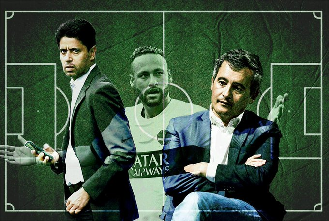 AlertesInfos's tweet photo. 🇫🇷 FLASH - Mediapart révèle que Gérald Darmanin, qui occupait le poste de ministre des Comptes publics en 2017, aurait discrètement fourni des conseils fiscaux au PSG, au détriment du Trésor public, contribuant ainsi à l'évitement du paiement de plusieurs dizaines de millions d'euros de taxes par le club sur le transfert de Neymar.