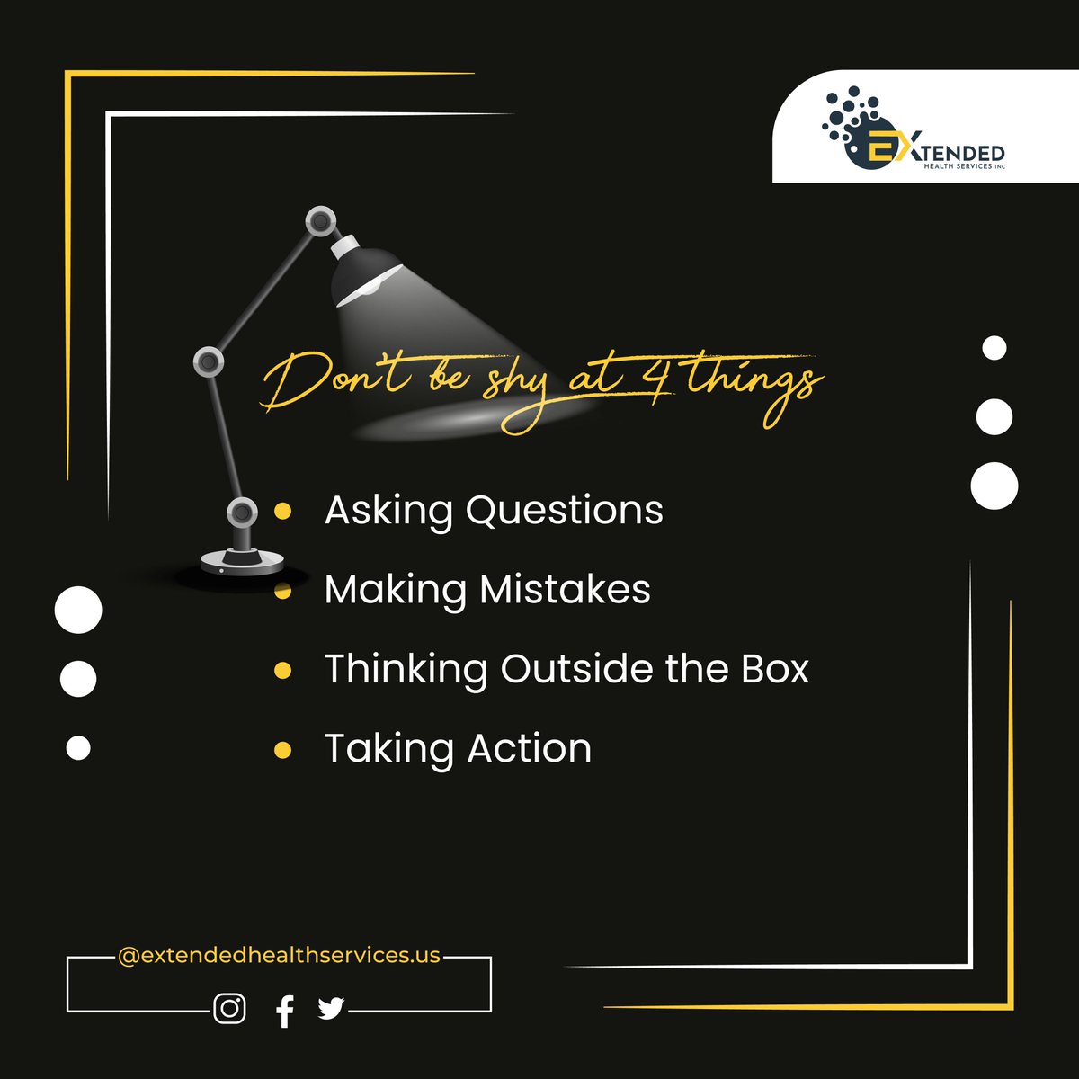 HealthExtended's tweet image. Embrace the insight of Albert Einstein: Embrace asking questions, making mistakes, thinking outside the box, and taking action. Boldness in these aspects paves the way for growth and innovation!

#EinsteinWisdom #FearlessApproach #MedicalBillingServices #HealthcareBilling