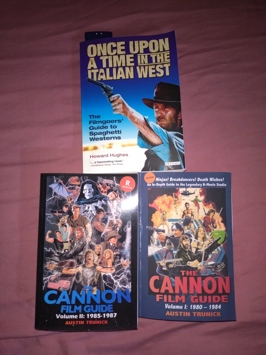 That's some mighty good readin'! @CannonFilmGuide #books #BooksWorthReading #bookstagram #films #Cowboys #spaghettiwesterns