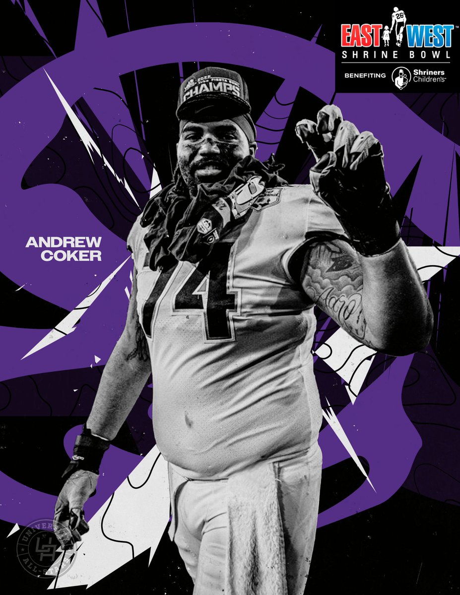 Staying in Texas! 😎

OT Andrew Coker (@ACoker74) from <a href="/TCUFootball/">TCU Football</a> has officially accepted his invitation to play in the 2024 East-West <a href="/ShrineBowl/">East-West Shrine Bowl</a>!

#GoFrogs | #ShrineBowlBound | #ShrineBowlWhosNext😎 |
