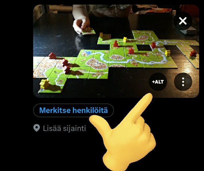 Meistä ehdoton enemmistö avaa oven ja jeesaa näkövammaista kun se hetki koittaa.  

Täällä somessa voidaan tehdä sama pikku juttu (ehkä toisille iso) ja laittaa kuviin Alt teksti. 

Oon sen opetellu ja tulee jo lähes itestään, suosittelen vahvasti! 

Muutamalla sanalla vain🤘