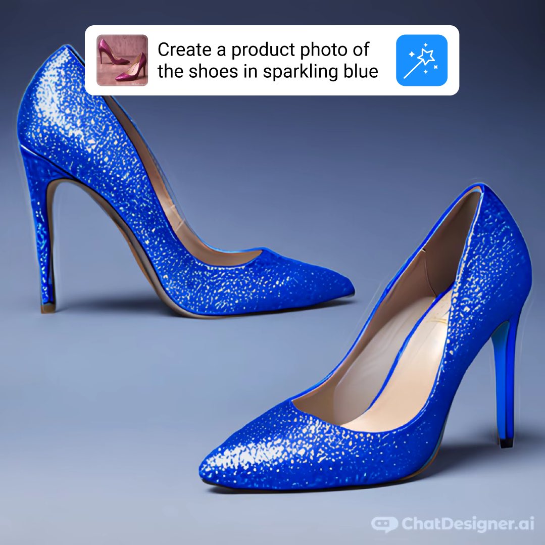 Create vibrant product photos with a simple prompt! Even iterate the details after generation such as product color 🩷💙

#AIart #PhotoEditing #aiTools #ImageGeneration