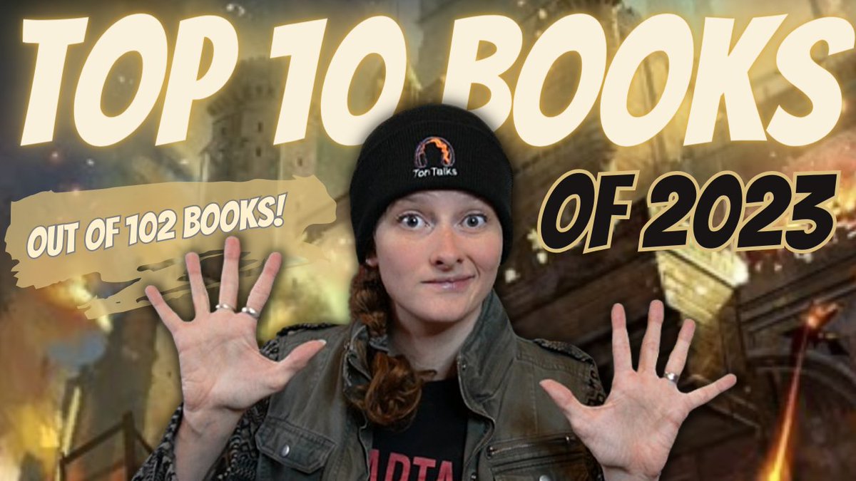 ToriTalks2's tweet photo. Today I unveiled my Top 10 reads of 2023, and man did I read some incredible books this year. I read 102 books, which was way more than I was expecting!
Thank you to all these incredible authors for giving me such wonderful reads. 
(link below) https://t.co/yvAUgEFmhP