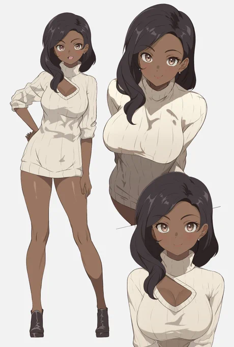 Art compilation of my character, Olivia! 