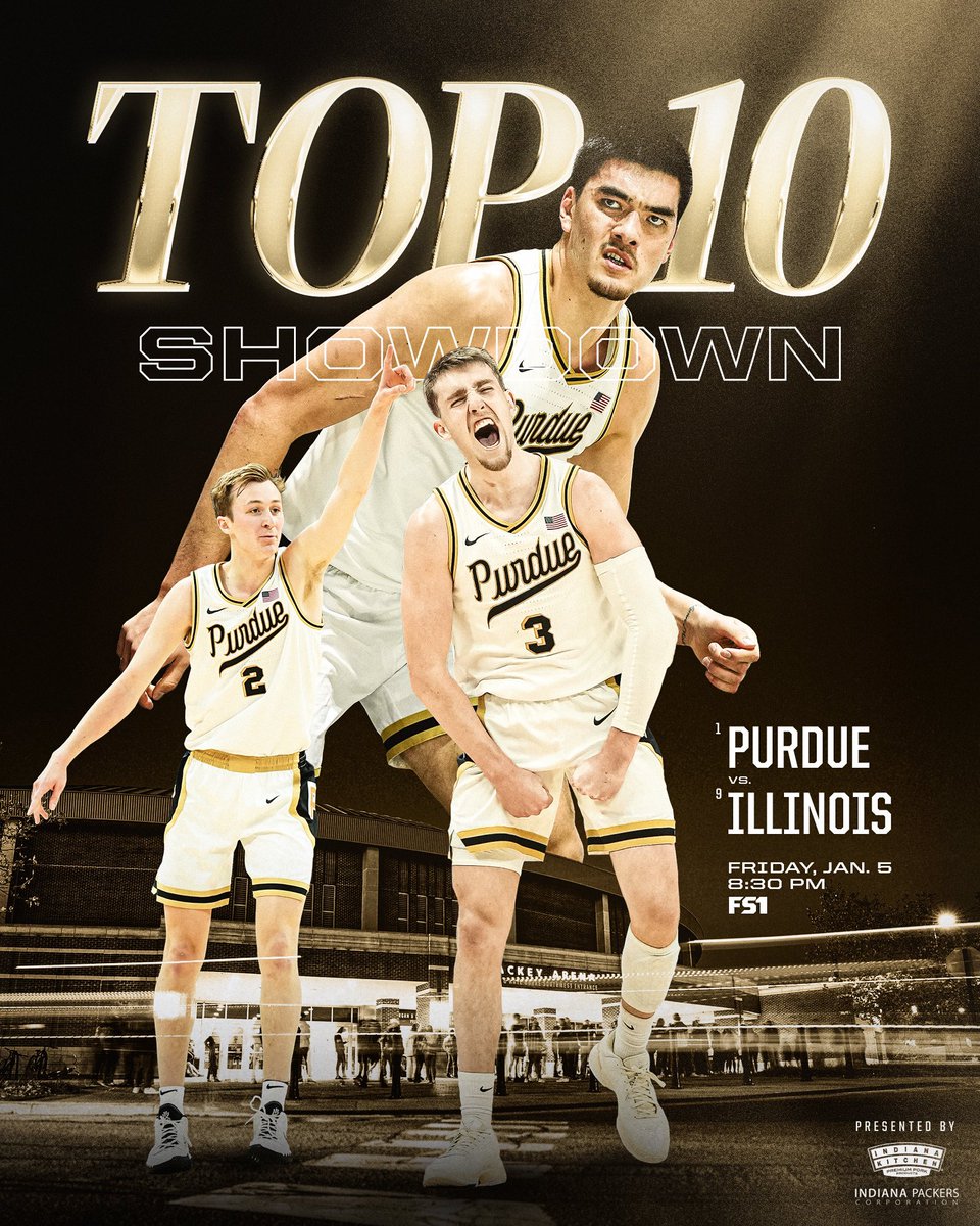 BoilerBall's tweet photo. 💡 Primetime… Friday night. 

📝 First top-10 matchup in Mackey since Jan. 1, 2010. https://t.co/EOJOTJ9C0I
