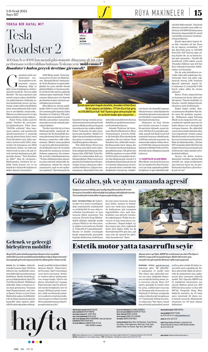 RumBat's tweet image. Bugün Hafta’da bu sefer 
muhteşem 2. Roadster üzerinden 
Tesla gecikmelerini eleştiriyorum…

#comment #ElectroMobility
