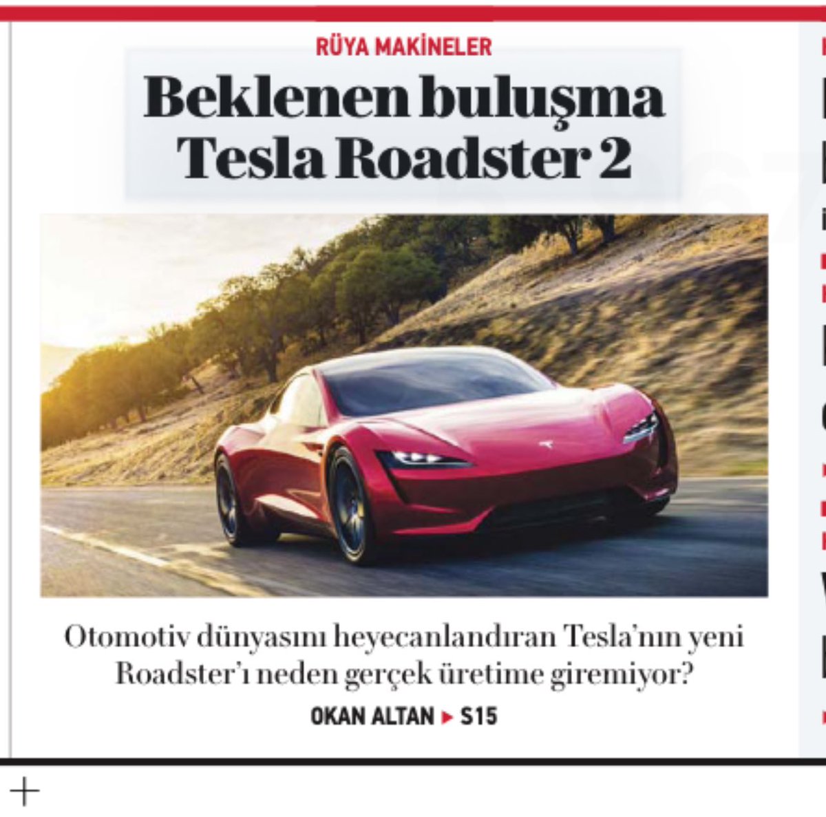 RumBat's tweet image. Bugün Hafta’da bu sefer 
muhteşem 2. Roadster üzerinden 
Tesla gecikmelerini eleştiriyorum…

#comment #ElectroMobility