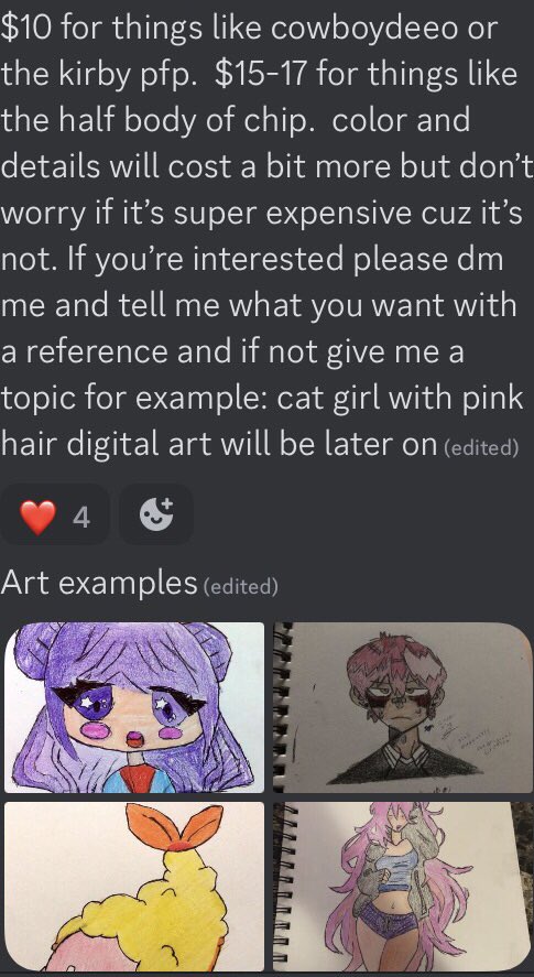 Raven56475581's tweet photo. If anyone is looking for commissions please dm me on discord : ravenking56_ https://t.co/UzYVQMR4dX