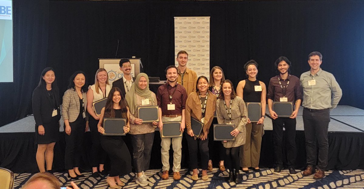 RicGottardi's tweet photo. And congrats to all graduate student travel awardee winners! #cmbe2024 @BMES_CMBE https://t.co/wouqFfmDgZ