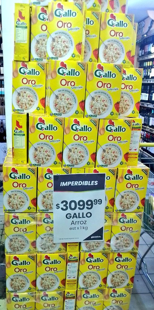 PreciosRosario2's tweet photo. #ArrozEnRosario
👉🏻 Índice Arroz #Gallo Oro 1 kilo (caja)
💰 $3099 #ArcoIris 📸
💰 $3140 @Coto_Ar
💰 $3140 @carrefourarg https://t.co/Rr9imurqT6
