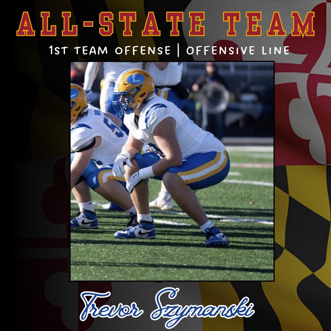 Congratulations to Trevor Szymanski ‘24 on being named to the All-State 1st team! #RDR