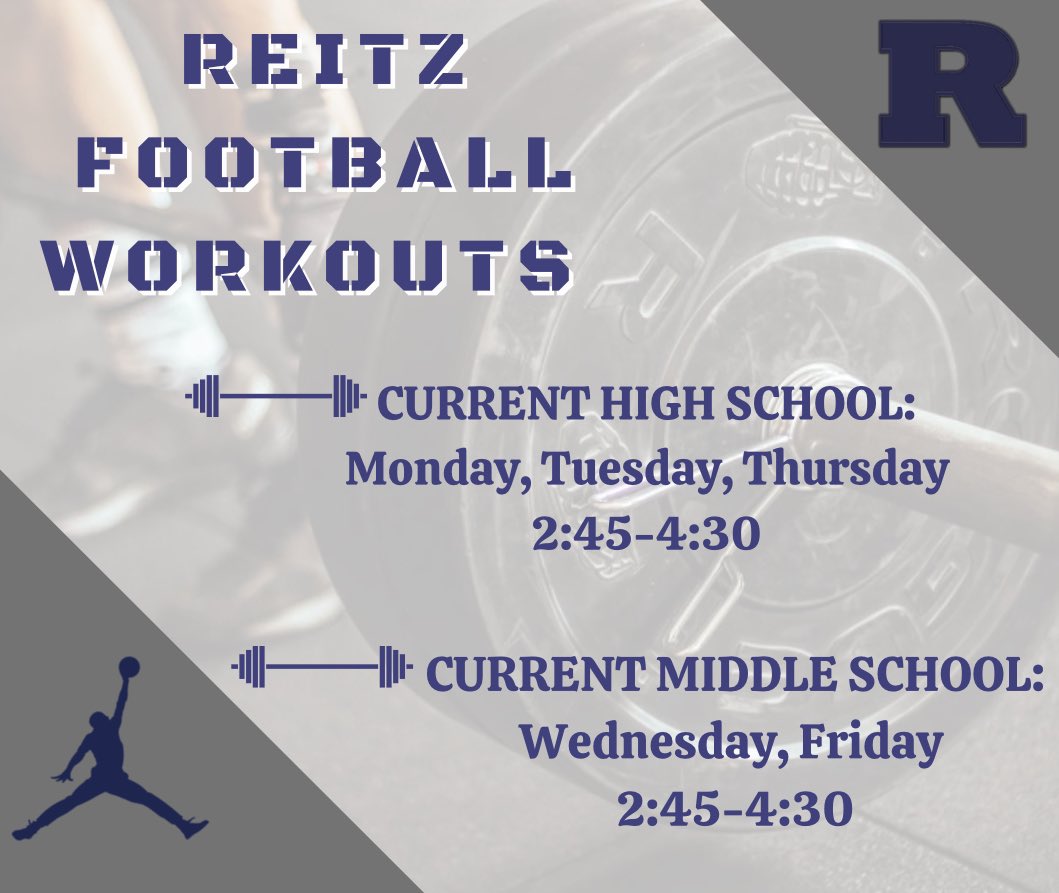FJReitzFootball's tweet photo. Reitz Football workouts for the 2024 season have officially begun! The time to get better is NOW. Don’t wait while others are putting the time in. We’re building something special but we still have work to do, and this is where it all starts. Go Panthers! #PantherPride🐾 https://t.co/0pgJ26xabe