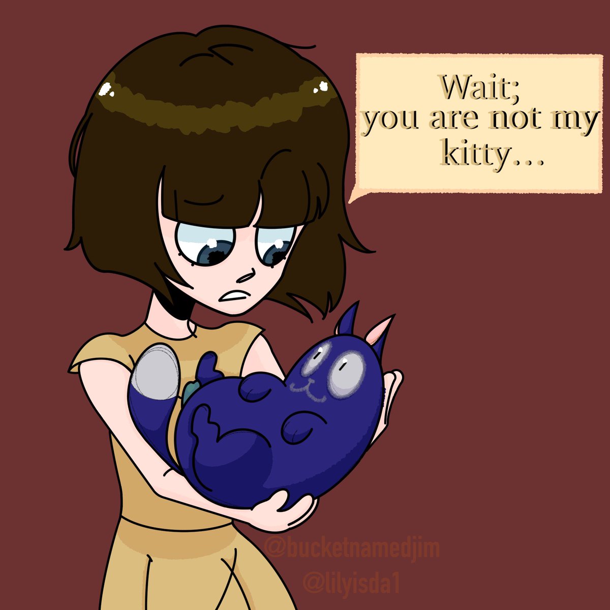 lilyisda1's tweet photo. Peg + Cat x Fran Bow! Two big parts of my childhood lol #ArtistOnTwitter #franbow #pegpluscat @Killmondaygames https://t.co/EAkWRSn82d