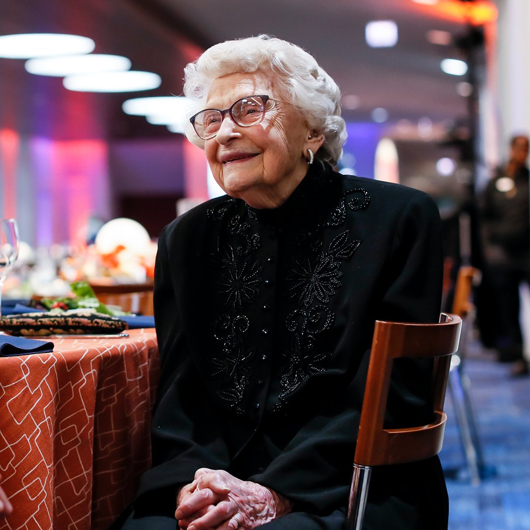 Wishing Virginia Halas McCaskey a very happy 101st birthday! 🎂