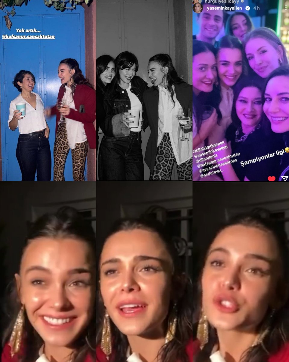 Elizabe87064553's tweet photo. Divina ❤️ nuestra Hafsa,no dejes de sonreír ..estás feliz y me encanta ...es una genia ,única  y muy divertida 🎉 y me encanta ver a Yasemin..la adoro 
#HafsanurSancaktutan #YaseminKayallen https://t.co/bIzzPkUv2a