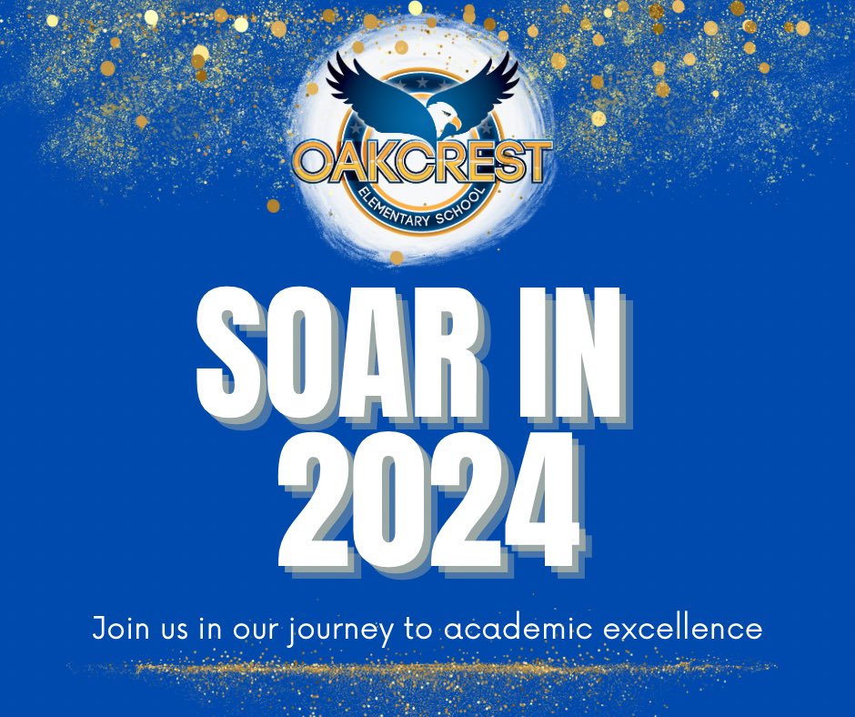 oakcresteagles's tweet photo. Welcome back to school, everyone!  

It was great to see students back on campus today and starting out the new semester strong. 💪💪💪 

We are going to soar in 2️⃣0️⃣2️⃣4️⃣! 

#onlythebestatoakcrest https://t.co/Wr8OyBiHyA