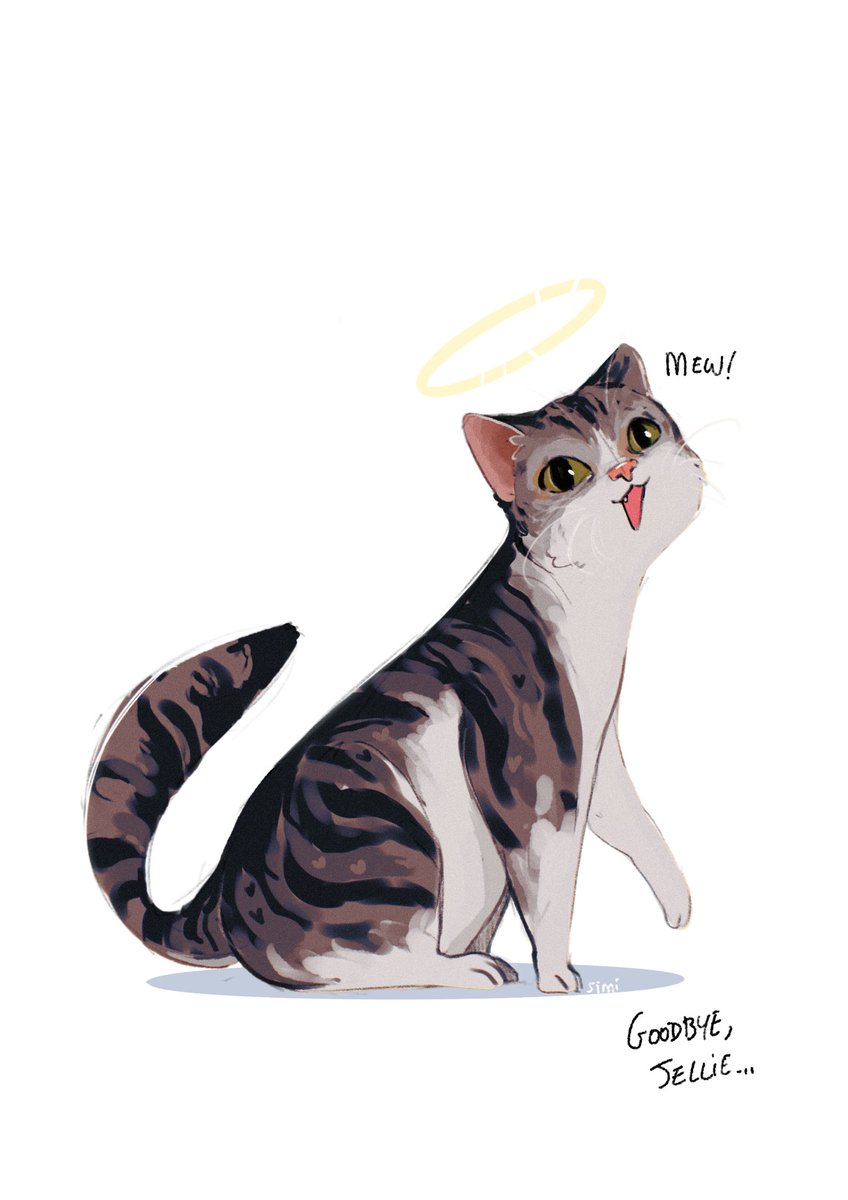 Everytime I saw her in the game I named the cat Jellie. I was so happy just finding her in villages even for a second 
Rest in peace, Jellie.