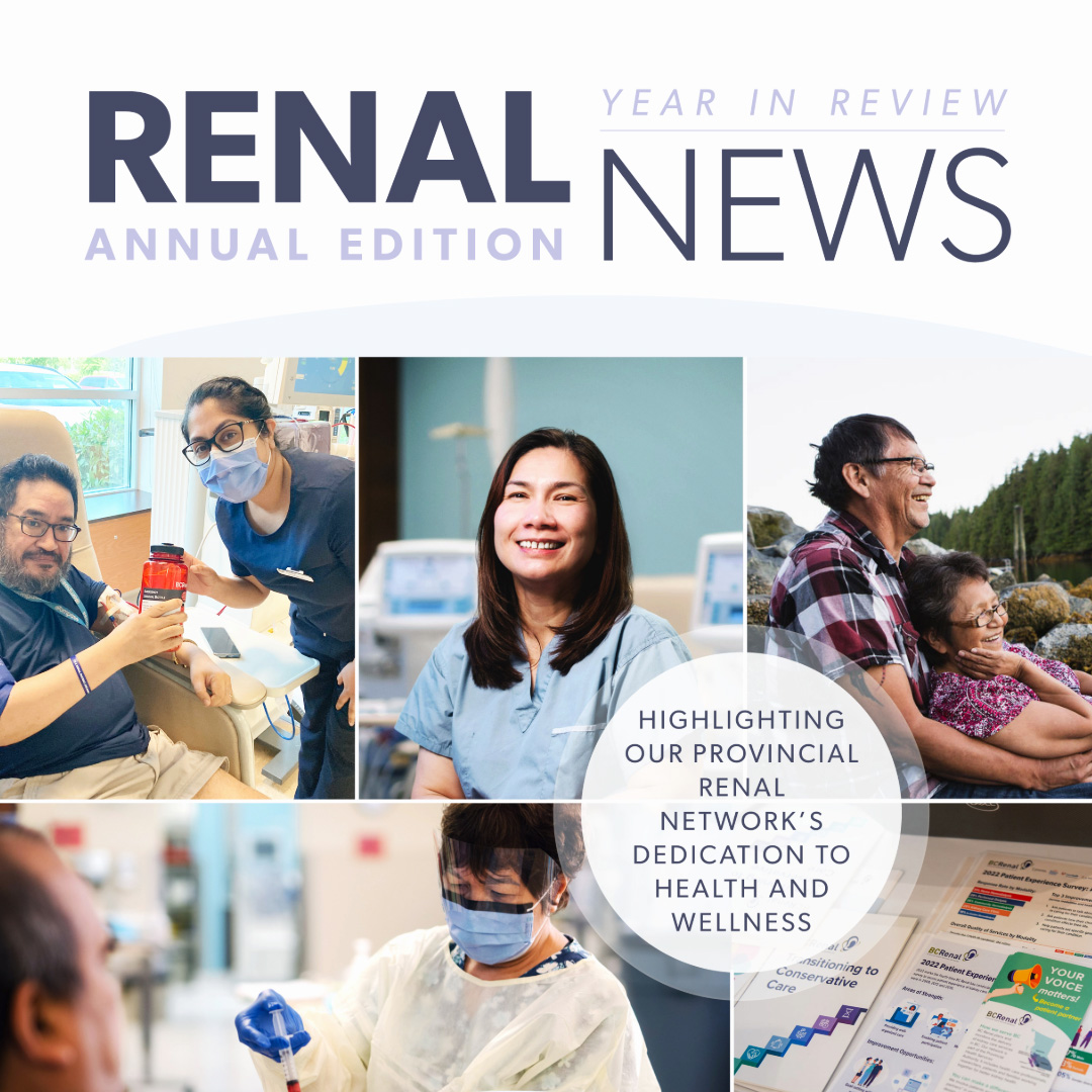 BCRenal's tweet photo. Kick off the new year with our 2023 Renal News Year in Review -- a special publication highlighting BC Renal's work throughout 2023. Read here: https://t.co/x2zLSCqBxh 

#BCRenalNetwork #KidneyResearch #KidneyCare
@PHSAofBC @BC_Transplant @KidneyBCY @endPKD @cansolveckd https://t.co/2tQZUXrqjG