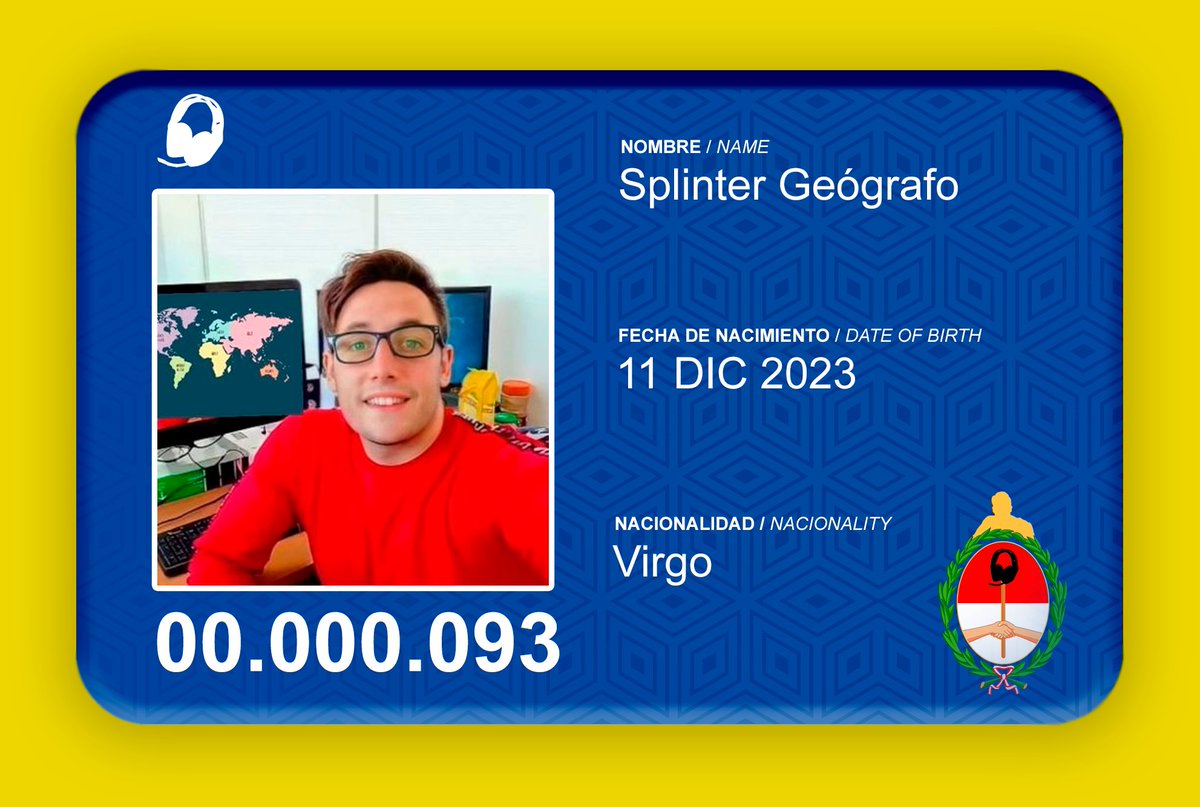 SplinterMunicip's tweet image. 👤: Splinter  Geógrafo

@ :  @geosplinter_

📷: @geosplinter_

📄: Geógrafo no sale mucho de su casa, se la pasa en su casa jugando juegos de adivina la bandera y espera que las personas entiendan en profundidad el conflicto de Kosovo.