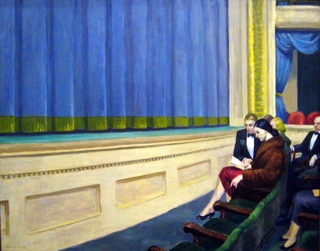 Hopper 1951. (one in a series of relatively little-known Hopper paintings)