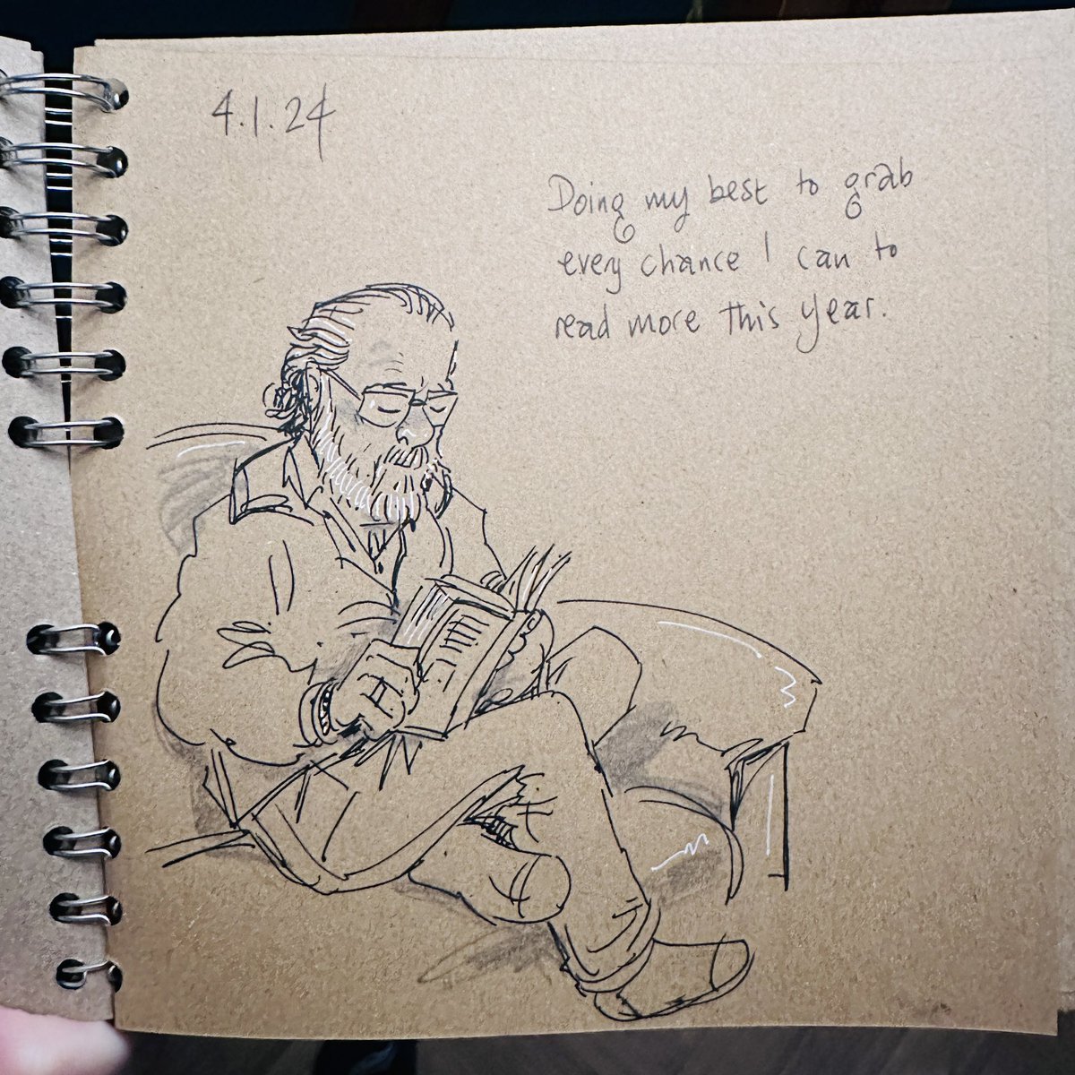 GaryScribbler's tweet photo. Ever since I was young I’ve loved reading but it’s become harder. There are so many distractions in life these days - it’s too easy to NOT read. Making a point of it to get back in the habit. #doodleaday https://t.co/LOn3y6PZBp